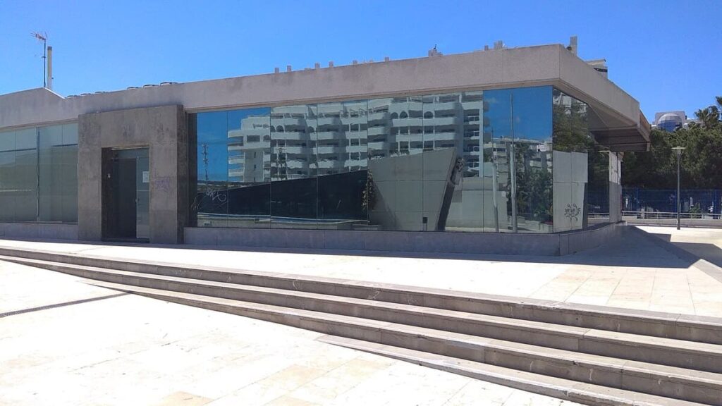 luminafilms exterior film installation in a big office marbella