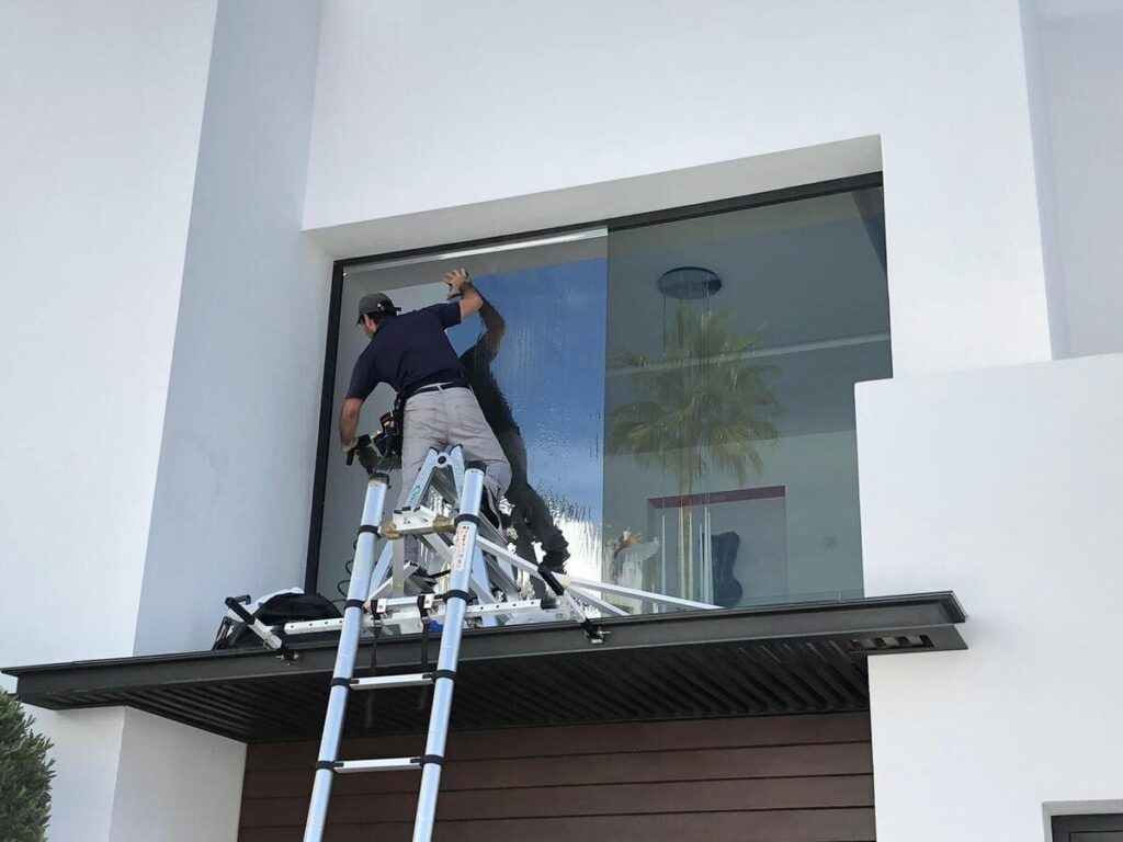 luminafilms exterior reflective film for villa in benahavis