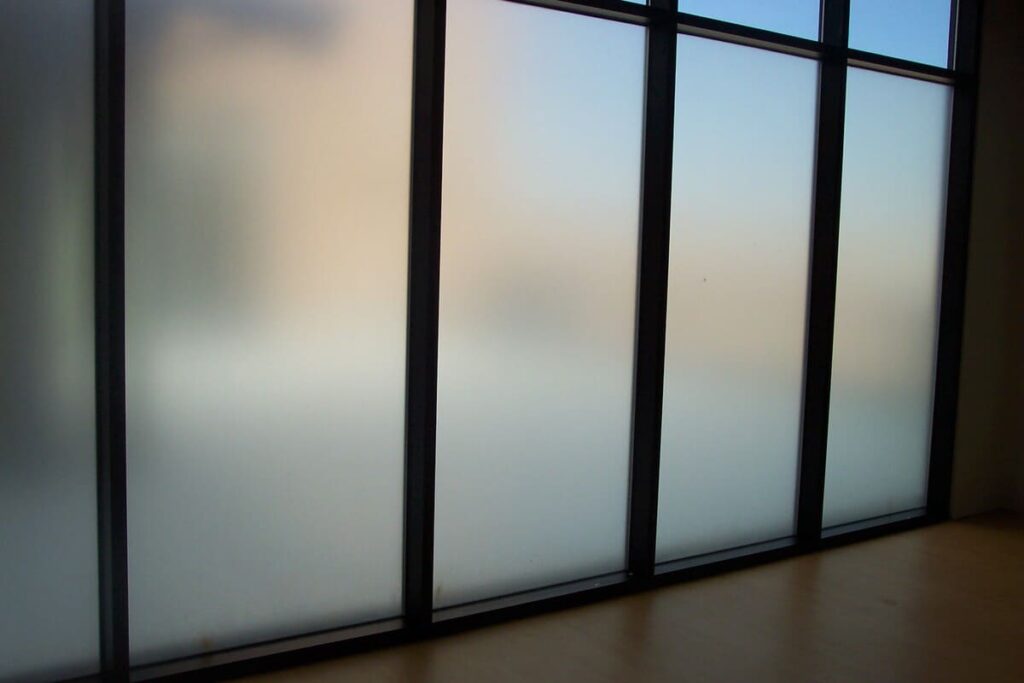 luminafilms frosted film for bathroom