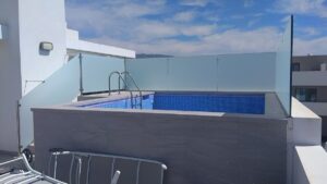 luminafilms privacy frosted film for a swimming pool la cala de mijas